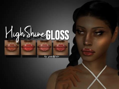 High Shine Lip Gloss Pixelelixir The Sims 4 Download