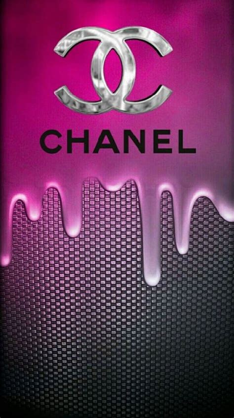 720p Descarga Gratis Bonita Chanel Logo Rosado Fondo De Pantalla