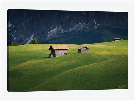 The Huts Dolomites Italy Canvas Art By Jim Nilsen Icanvas