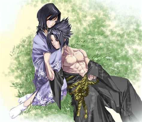 Rukia And Sasuke By Thejettyjetshow On Deviantart
