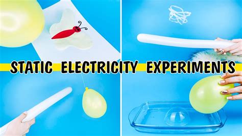 Static Electricity Science Project For Kids