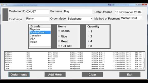 Customers, crew and company management have an audit trail of all items, at any time. How to Create Inventory System in C# - YouTube