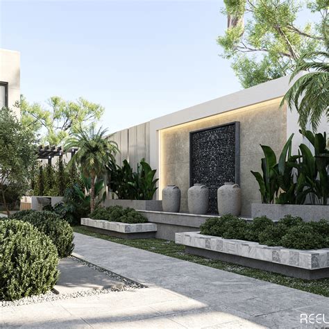 Villa Landscape Design On Behance