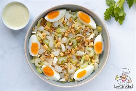 Witlofsalade Met Ei Lowcarbchef Nl