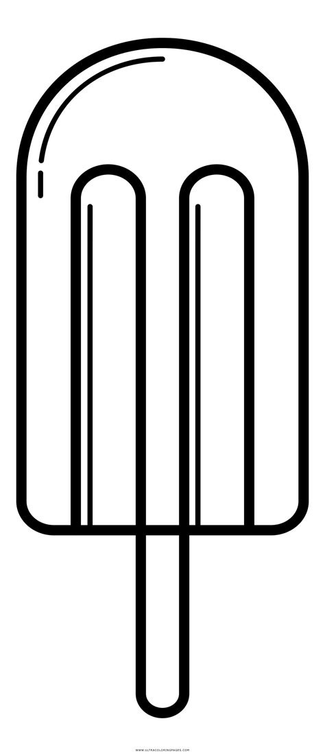 Color sorting activity with popsicle sticks. Popsicle Coloring Page - Ultra Coloring Pages
