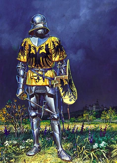 German Knight Medieval Knight Medieval Armor Medieval History