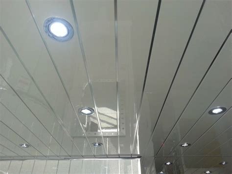 Visit our warehouse to see the quality for. 1 Twin Chrome V Groove Decorative Ceiling panels Bathroom ...