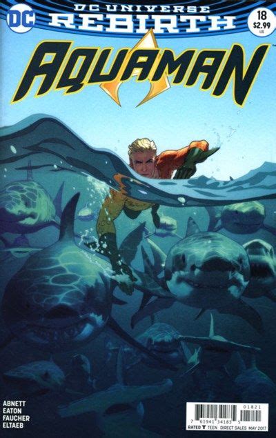 Aquaman 18 Volume 8 Variant Cover By Joshua Middleton Comics