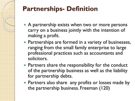 Ppt Partnerships Powerpoint Presentation Free Download Id1641735
