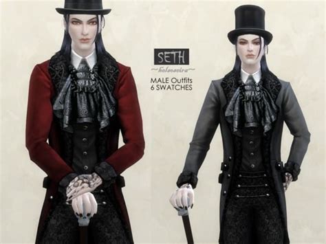 Helsoseiras Seth Male Outfits Vampire Needed Mens Outfits Sims