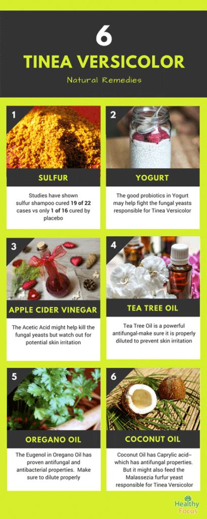 10 Amazing Home Remedies For Tinea Versicolor Healthy Focus