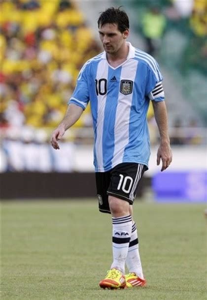 Lionel Messi Argentina 2 V Colombia 1 Lionel Andres Messi Photo