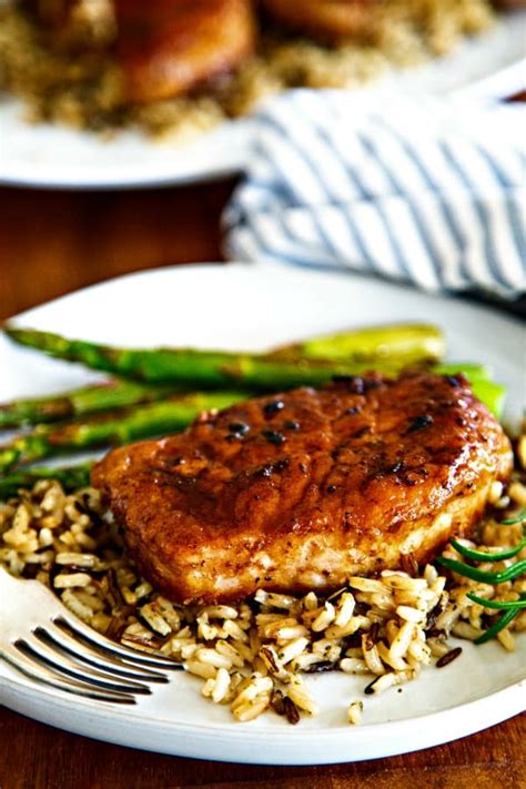 30 Minute Recipe Balsamic Pork Chops Life Love And Good Food