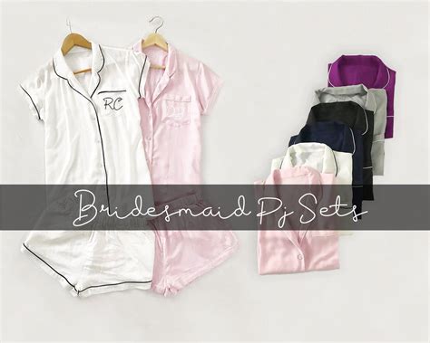 Bridesmaid Pajamas Bridesmaid Sleep Shirts Bridesmaid Button | Etsy in 2020 | Bridesmaid pajama ...