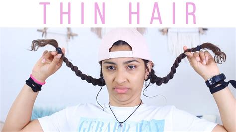 Tips For Thin Fine Hair Youtube