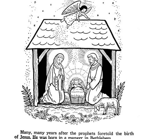 Jesus Is Born Coloring Pages 2 Coloring Pages