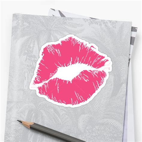 Kiss Sticker By Enak12 Redbubble