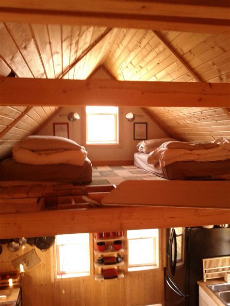 The Dogtrot Cabin At Two Mile Ranch In Southern Iowa Sleeping Loft