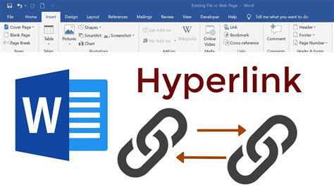 How To Insert Hyperlink In Microsoft Word Microsoft Word 2016