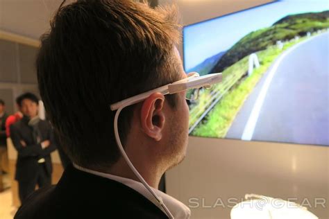 Sony Smarteyeglass Attach Hands On Any Glasses Made Smart Slashgear