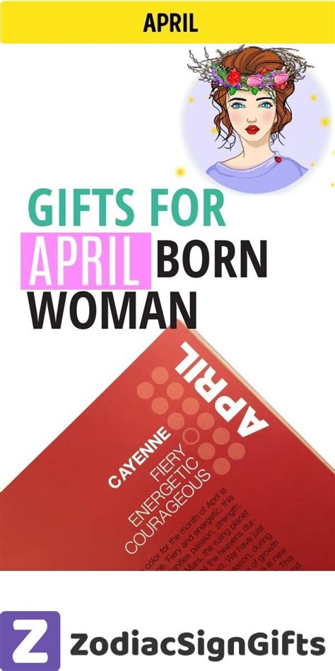Gifts For April Born Woman ZodiacSignGifts Com April Birthday Gift