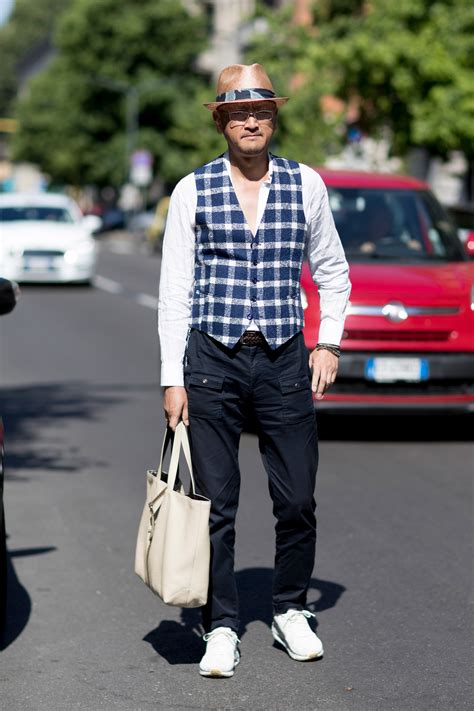 Milan Fashion Week Mens Street Style Spring 2018 Day 2 The Impression