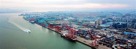 Aerial Panoramic View Of Chinas Coastal City Xiamen1010