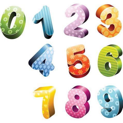 Follow my drawing of 3d numbers step. 3d Numbers - ClipArt Best