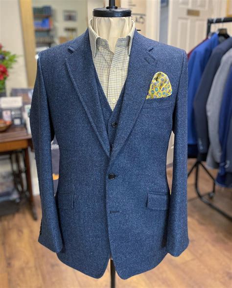 Bespoke Donegal Tweed 3 Piece Suit Andrew J Musson Bespoke Tailor