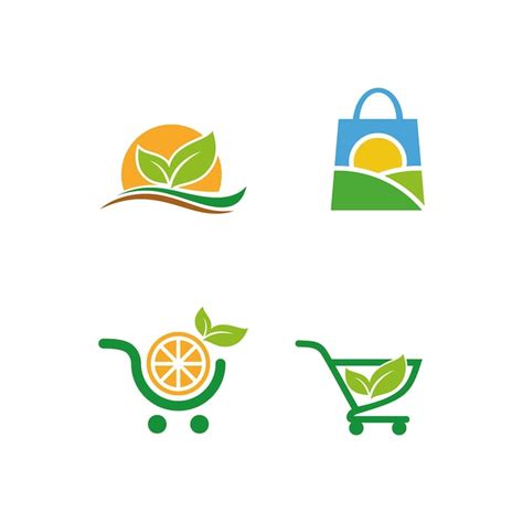 Premium Vector Fresh Market Logo Design Vector