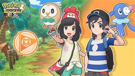 Scout Selene And Rowlet And Elio And Popplio In Pokémon Masters Ex