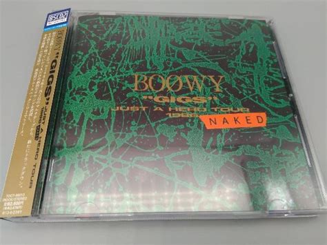 帯あり BOΦWY CD GIGS JUST A HERO TOUR 1986 NAKED Blu spec CD BOOWY 売買された