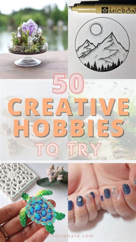 50 Super Fun Creative Hobbies To Start Creative Hobbies Hobbies