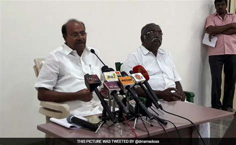 Tamil Nadu Elections Pmk Charges Dmk With Copying Its Election Manifesto