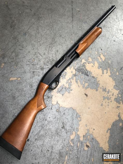 Remington 870 Pump Action Shotgun Cerakoted With E 100 By Abelardo