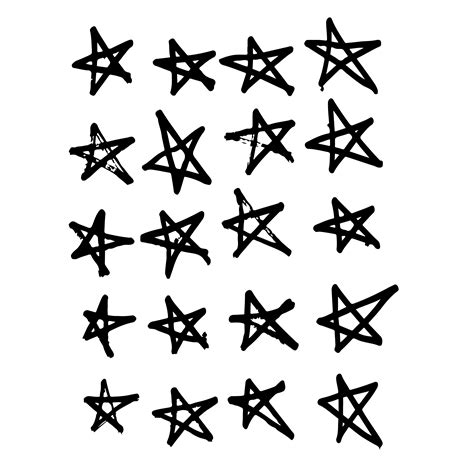 Hand Drawn Star Icon Doodle 572634 Vector Art At Vecteezy