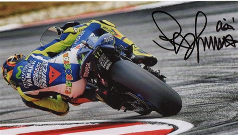 Valentino Rossi Original Signed Photo Charitystars