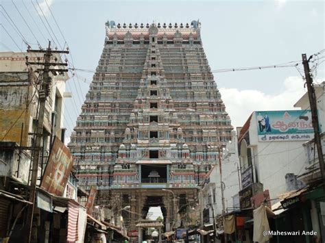 Sri Ranganathaswamy Temple Srirangam 1 Historiesindia