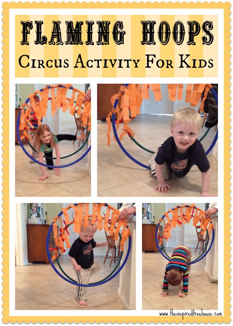 GROSS MOTOR ACTIVITIES FLAMING HOOPS The Inspired Treehouse Circus