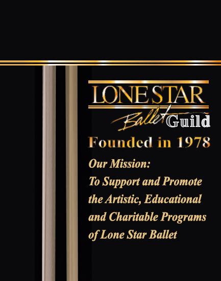 The Guild Lone Star Ballet Lone Star Dance Academy