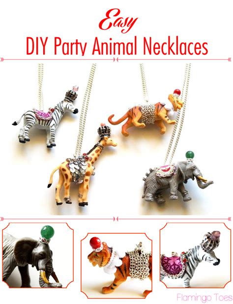 Anthropologie Party Animal Necklace Diy