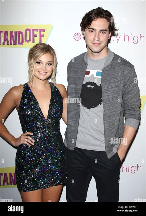 Olivia Holt And Ryan Mccartan Arriving For The The Standoff Los