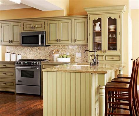 Annie sloan shows you the fastest way to update your kitchen cabinets, by simply using chalk paint® and wax! Traditional Kitchen Design Ideas 2014 With Yellow Color ...
