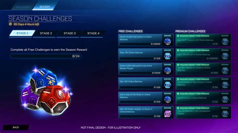 Rocket League Challenges Are Changing When It Goes Free To Play