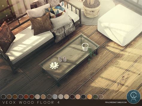 Sims 4 Ccs The Best Veox Wood Floor 4 By Pralinesims