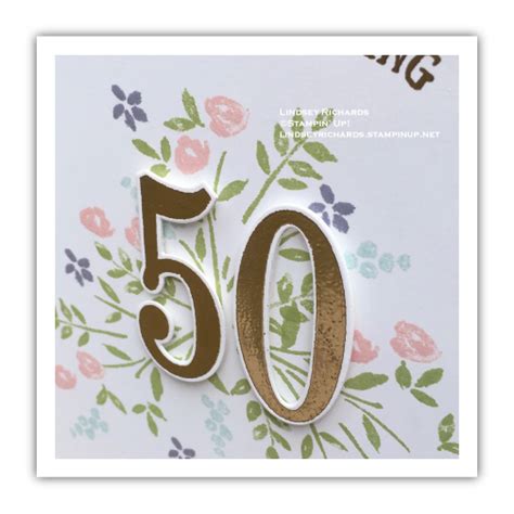 Number Of Years 50th Birthday Card 50th Birthday Cards Birthday