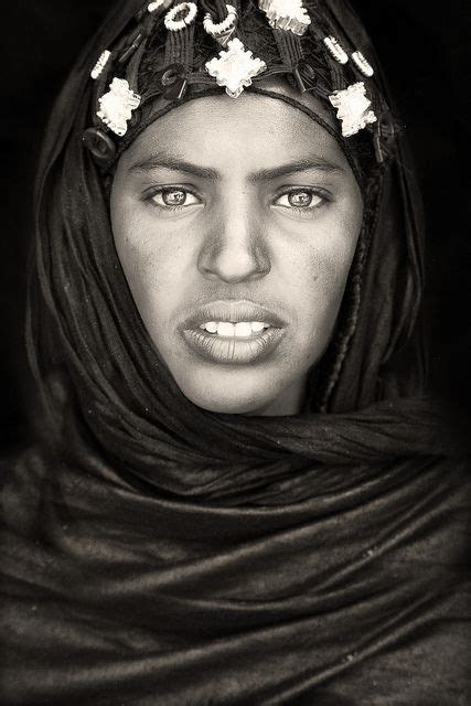 Berber Tuareg Woman Tuareg People African Portrait