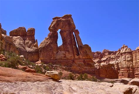 Earthline The American West Druid Arch Needles District Of