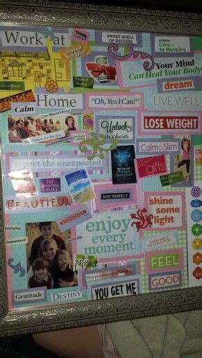 My First Vision Boardlove It Vision Board Examples Vision Board