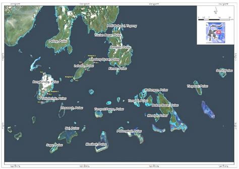 Maps Showing Banggai Laut Archipelagoes Study Sites Including Labobo